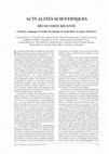 Research paper thumbnail of Évolution des paysages et occupation humaine en mer d’Iroise (Finistère, Bretagne) du Néolithique à l’Âge du Bronze