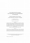 Research paper thumbnail of La evolución del concepto de lo dionisíaco en el pensamiento de Nietzsche