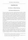 Research paper thumbnail of The Problem of a Biblical Mythology