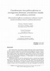 Research paper thumbnail of Consideraciones ético-político-afectivas en investigaciones feministas: articulaciones situadas entre academia y activismo