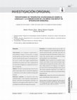 Research paper thumbnail of PERCEPCIONES DE TERAPEUTAS OCUPACIONALES SOBRE EL LENGUAJE Y LA COMUNICACIÓN DE LOS NIÑOS CON DÉFICIT DE INTEGRACIÓN SENSORIAL: the occupational therapists perception