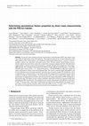 Research paper thumbnail of Determining spontaneous fission properties by direct mass measurements with the FRS Ion Catcher