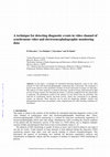 Research paper thumbnail of A technique for detecting diagnostic events in video channel of synchronous video and electroencephalographic monitoring data