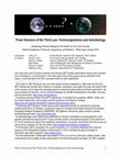 Research paper thumbnail of Three Versions of the Third Law: Technosignatures and Astrobiology