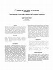 Research paper thumbnail of Collecting and Preserving Expanded & Extended Nonfiction