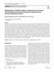 Research paper thumbnail of Biodegradation of COVID19 antibiotic; azithromycin and its impact on soil microbial community in the presence of phenolic waste and with temperature variation