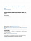 Research paper thumbnail of The Implications of IoT in the Modern Healthcare Industry post COVID-19