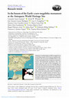 Research paper thumbnail of "In the bosom of the Earth: a new megalithic monument at the Antequera World Heritage Site"