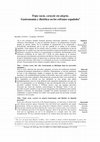 Research paper thumbnail of Tripa vacía, corazón sin alegría: Gastronomía y dietética en los refranes españoles