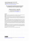 Research paper thumbnail of Re-evaluating Small and Medium Enterprises financial accessibility post COVID-19 pandemic in Nigeria