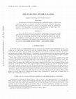 Research paper thumbnail of RevMexAA (Serie de Conferencias), 00, 1–4 (2000) THE EVOLUTION OF DISK GALAXIES