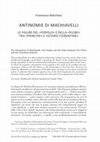 Research paper thumbnail of Antinomie di Machiavelli. Le figure del «popolo» e della «plebe» tra Principe e Istorie fiorentine, «Filosofia Politica», 3, 2020, pp. 409-424