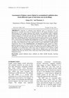 Research paper thumbnail of Assessment of indoor cancer linked to accumulated radiation dose from different types of television sets in dwellings