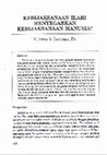 Research paper thumbnail of Kebijaksanaan Ilahi Menyegarkan Kebijaksanaan Manusiawi