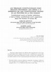 Research paper thumbnail of Los tribunales constitucionales como órganos fronterizos: una mirada a la experiencia del juez constitucional italiano en las fronteras de la vida humana