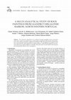 Research paper thumbnail of A Multi-Analytical Study of Rock-Art Paintings from Megalithic Barrows of the North-Western Portugal