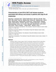 Research paper thumbnail of Characteristics of anti-CD19 CAR T cell infusion products associated with efficacy and toxicity in patients with large B cell lymphomas