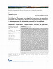 Research paper thumbnail of Co-Culture of diatoms and microalgae for improvement in aquaculture ecosystem with development of resources for green energy production- A sustainable model for self-reliable economics and environment