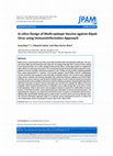 Research paper thumbnail of In-silico Design of Multi-epitope Vaccine against Nipah Virus using Immunoinformatics Approach