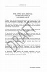 Research paper thumbnail of AYP Vol. II: Attic Days & Homicide Trials