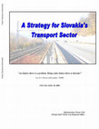 Research paper thumbnail of A Strategy for Slovakia's Transport Sector