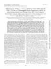 Research paper thumbnail of Enhancement of Human Immunodeficiency Virus (HIV)-Specific CD8 + T Cells in Cerebrospinal Fluid Compared to Those in Blood among Antiretroviral Therapy-Naïve HIV-Positive Subjects