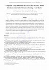 Research paper thumbnail of Component Energy Efficiencies in a Novel Linear to Rotary Motion Inter-conversion Hydro-mechanism Running a Solar Tracker