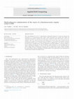 Research paper thumbnail of Multi-objective optimization of the stack of a thermoacoustic engine using GAMS