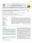 Research paper thumbnail of Late Quaternary palaeoclimates and human-environment dynamics of the Maloti-Drakensberg region, southern Africa