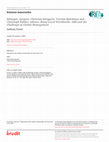 Research paper thumbnail of Bélanger, Jacques, Christian Berggren, Torsten Björkman and Christoph Köhler, editors, Being Local Worldwide: ABB and the Challenge of Global Management