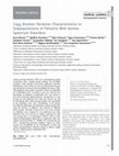 Research paper thumbnail of Copy number variation characteristics in subpopulations of patients with autism spectrum disorders