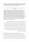 Research paper thumbnail of Politics of public research funding: the case of the European Union