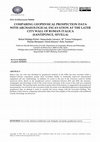 Research paper thumbnail of 256_2023_COMPARING GEOPHYSICAL PROSPECTION DATA WITH ARCHAEOLOGICAL EXCAVATION AT THE LATER CITY WALL OF ROMAN ITALICA (SANTIPONCE, SEVILLA