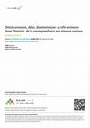 Research paper thumbnail of Désincarnation, délai, dissémination. La télé-présence dans l’histoire, de la correspondance aux réseaux sociaux. Temps des Médias 2018:2, no 31,