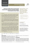 Research paper thumbnail of Outcome of Septic Shock and Associated Factors at the University of Gondar Hospital: A Retrospective Cohort Study