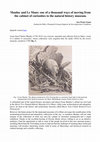 Research paper thumbnail of Maulny and Le Mans: one of a thousand ways of moving from the cabinet of curiosities to the natural history museum.