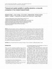 Research paper thumbnail of Temporal and spatial variability in seedling dynamics: a cross-site comparison in four lowland tropical forests