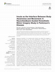 Research paper thumbnail of Insula as the Interface Between Body Awareness and Movement: A Neurofeedback-Guided Kinesthetic Motor Imagery Study in Parkinson’s Disease