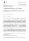 Research paper thumbnail of Naujas senas Platono Iono vertimas