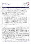 Research paper thumbnail of Tuberculosis (T.B.) masquerading as tumor. An 8-year study on 25 cases of long bone tuberculosis presenting as tumors