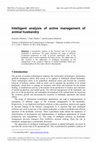 Research paper thumbnail of Intelligent analysis of active management of animal husbandry