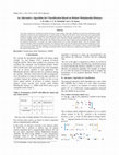 Research paper thumbnail of An Alternative Algorithm for Classification Based on Robust Mahalanobis Distance