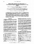 Research paper thumbnail of Study of the adsorption and polymerization of functionalized organic ammonium derivatives on a clay surface