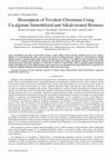 Research paper thumbnail of Biosorption of Trivalent Chromium Using Ca-alginate Immobilized and Alkali-treated Biomass