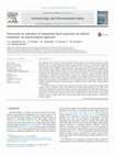 Research paper thumbnail of Protozoans as indicators of sequential batch processes for phenol treatment; an autoecological approach