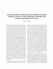 Research paper thumbnail of The Algorithms of Ideology in Economic Planning: A Critical Look at Cuba's National Economic and Social Development Plan 2030, with a Focus on the Pharma Sector