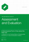 Research paper thumbnail of A hermeneutical point of view about the PISA Test: A reflection on the practical effects of reading skills acquired by 15-years-old students in Mexico