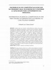 Research paper thumbnail of DISTRIBUIÇÃO DE COMPETÊNCIAS JUDICIAIS NO PRIMEIRO GRAU DE JURISDIÇÃO CONFORME A CAPACIDADE PARA ATENDIMENTO DA DEMANDA