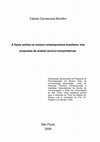 Research paper thumbnail of A flauta solista na música contemporânea brasileira: três propostas de análise técnico-interpretativas