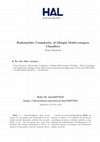 Research paper thumbnail of Complexité de Rademacher des classifieurs multi-classes à marge